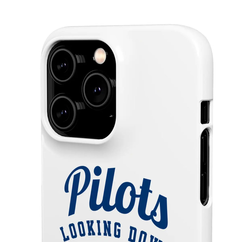 Pilot Theme Snap Case - Looking Down on People Since 1903 - Phone - Gifts for pilots - Aviation apparel
