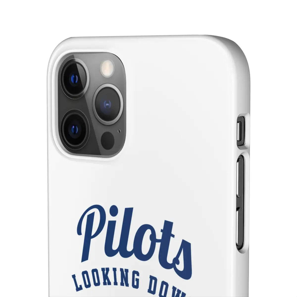 Pilot Theme Snap Case - Looking Down on People Since 1903 - Phone - Gifts for pilots - Aviation apparel