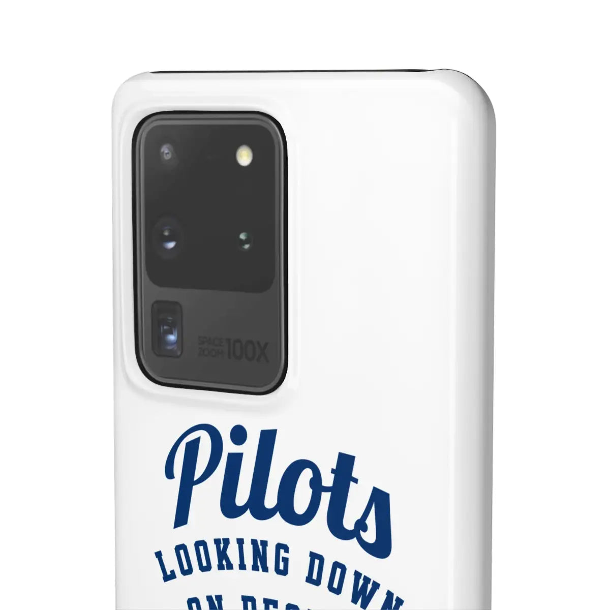 Pilot Theme Snap Case - Looking Down on People Since 1903 - Phone - Gifts for pilots - Aviation apparel