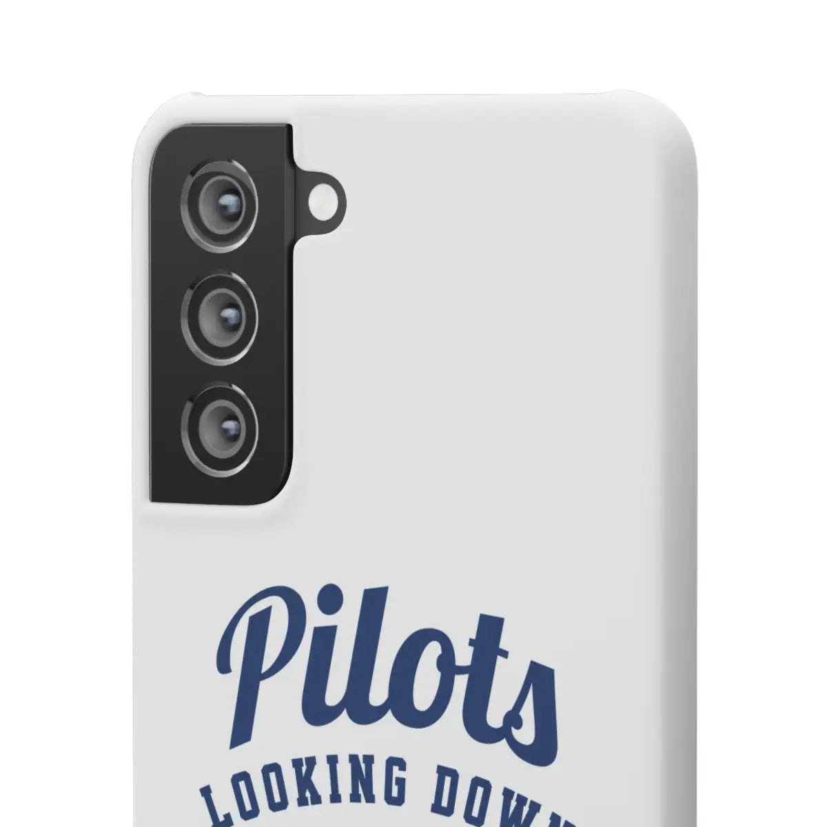 Pilot Theme Snap Case - Looking Down on People Since 1903 - Phone - Gifts for pilots - Aviation apparel