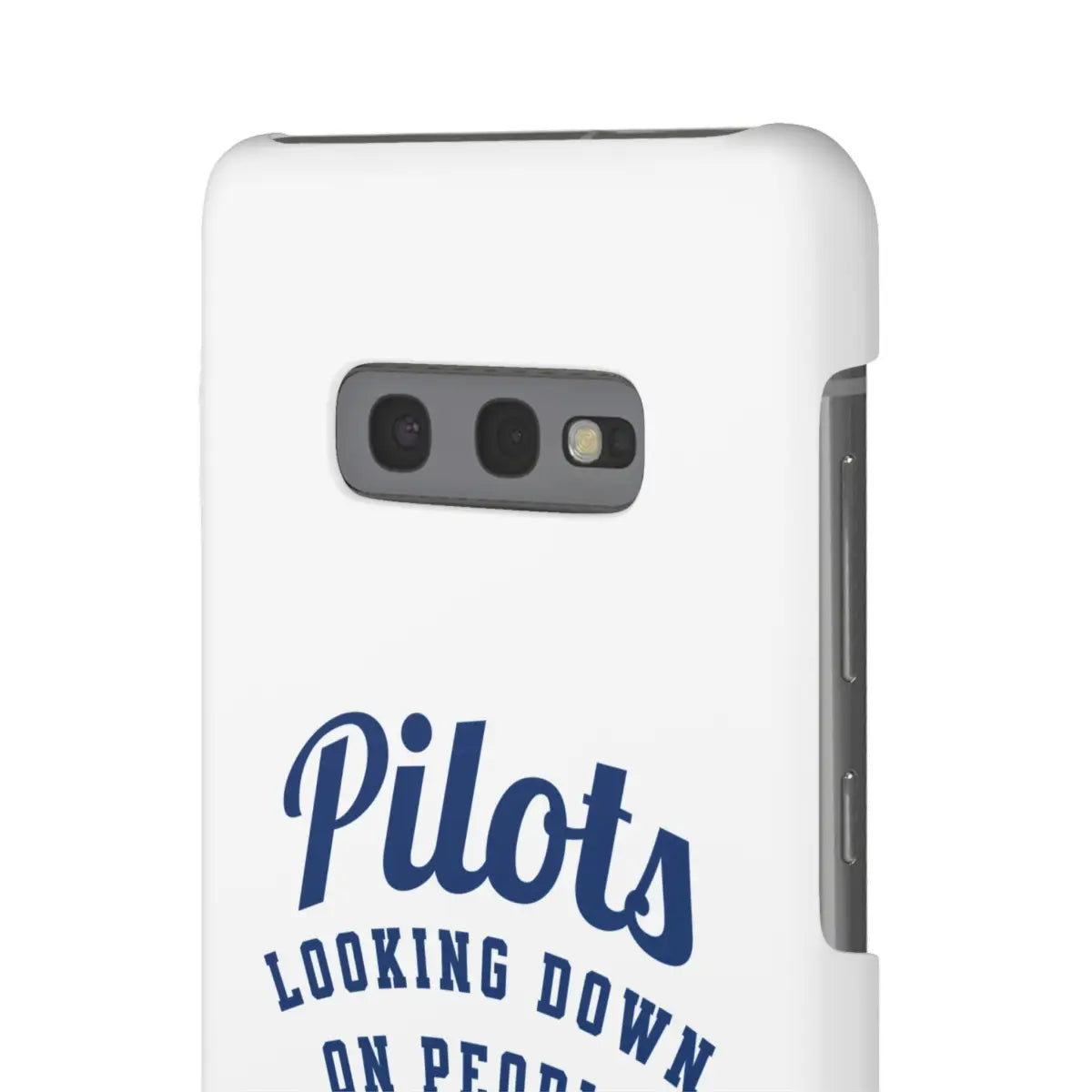 Pilot Theme Snap Case - Looking Down on People Since 1903 - Phone - Gifts for pilots - Aviation apparel