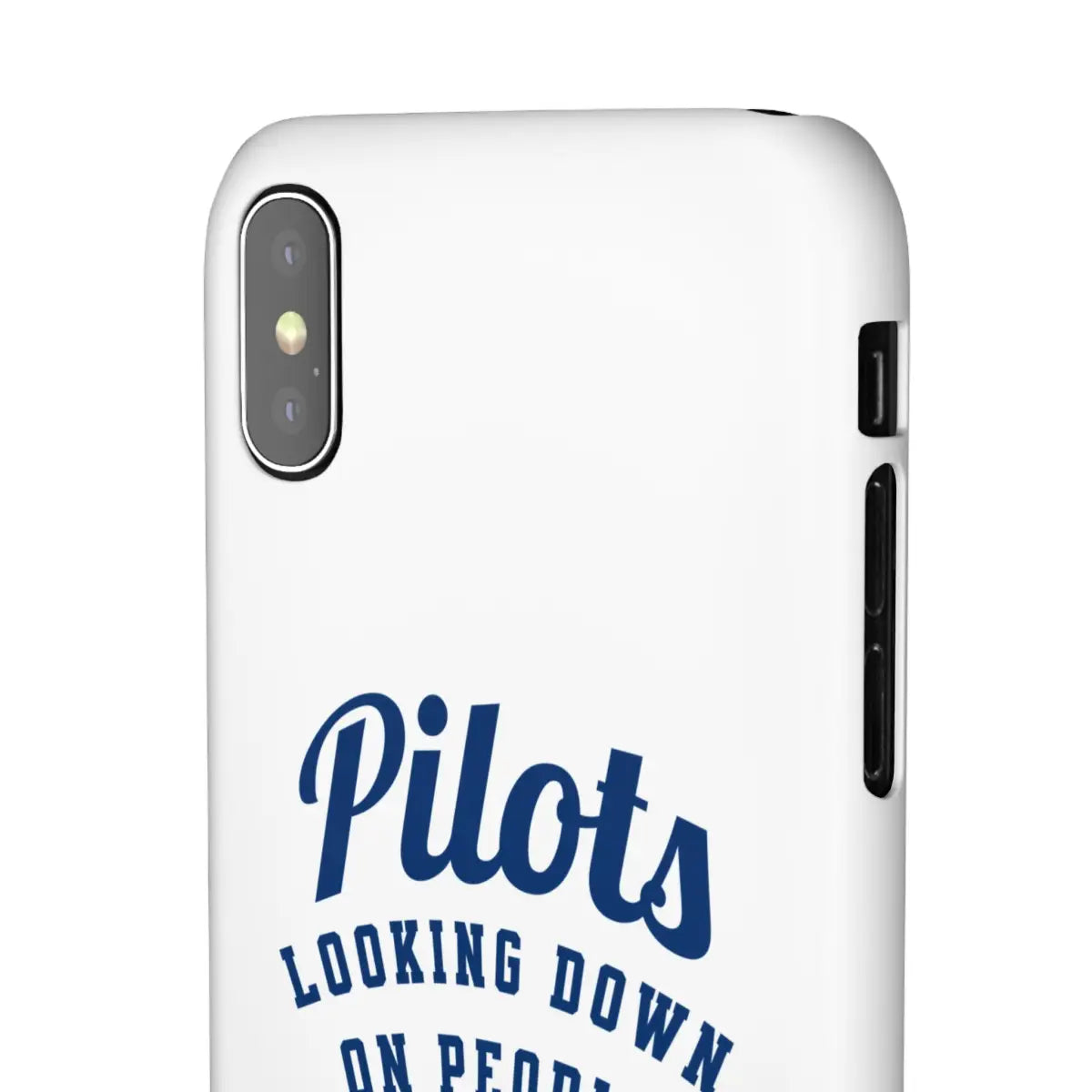 Pilot Theme Snap Case - Looking Down on People Since 1903 - Phone - Gifts for pilots - Aviation apparel