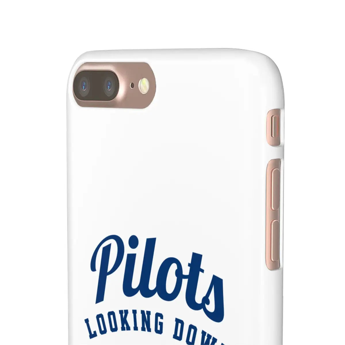 Pilot Theme Snap Case - Looking Down on People Since 1903 - Phone - Gifts for pilots - Aviation apparel