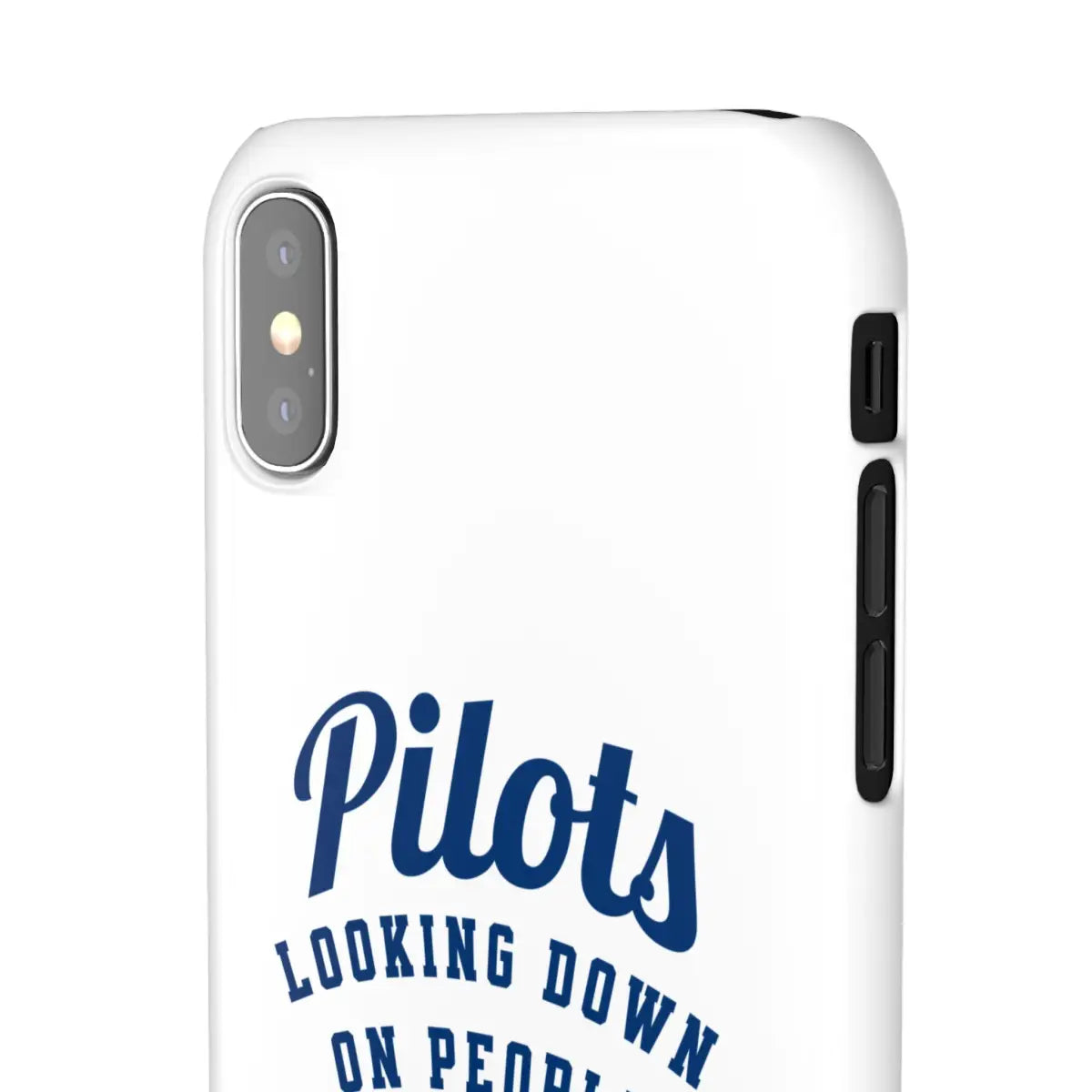 Pilot Theme Snap Case - Looking Down on People Since 1903 - Phone - Gifts for pilots - Aviation apparel