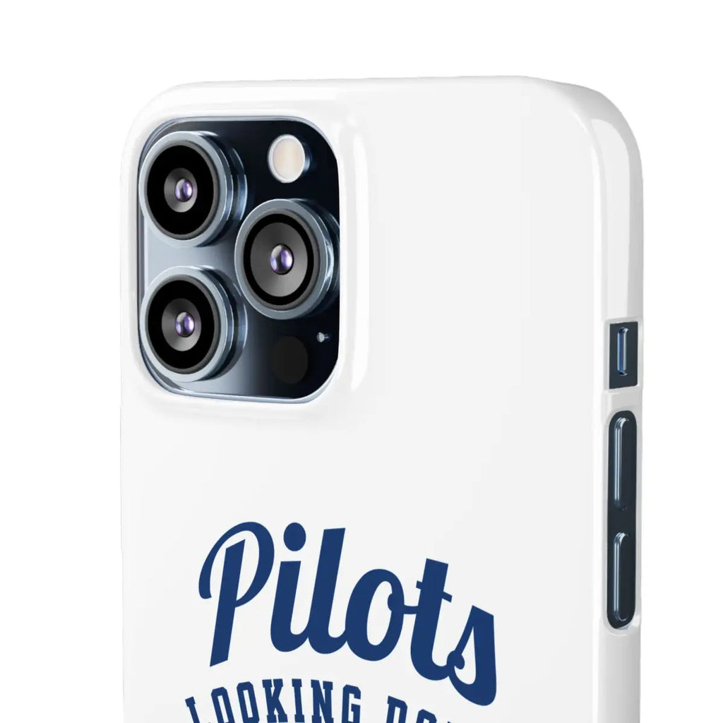 Pilot Theme Snap Case - Looking Down on People Since 1903 - Phone - Gifts for pilots - Aviation apparel