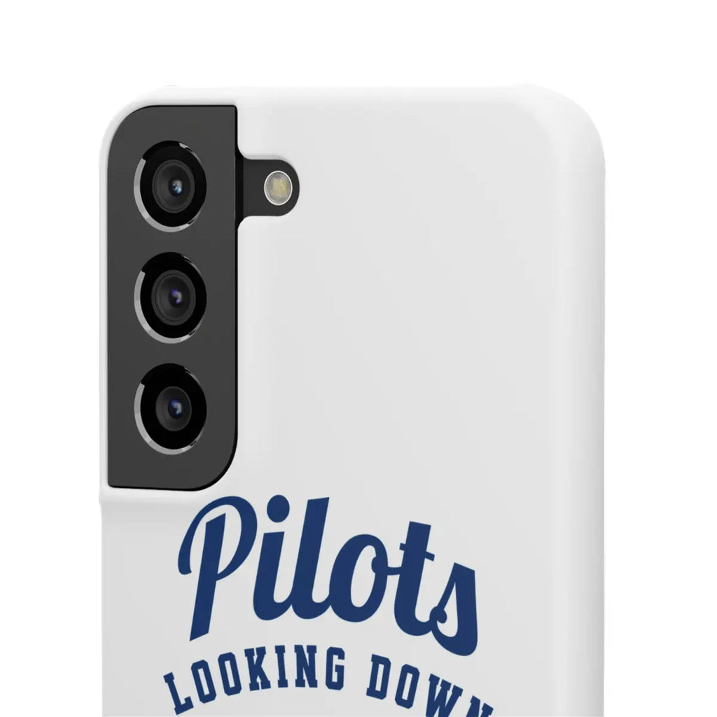 Pilot Theme Snap Case - Looking Down on People Since 1903 - Phone - Gifts for pilots - Aviation apparel