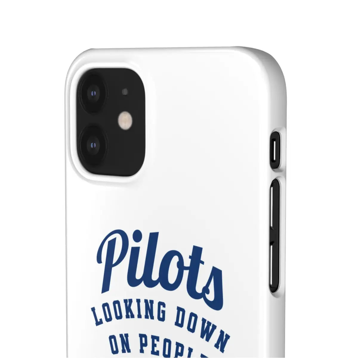 Pilot Theme Snap Case - Looking Down on People Since 1903 - Phone - Gifts for pilots - Aviation apparel