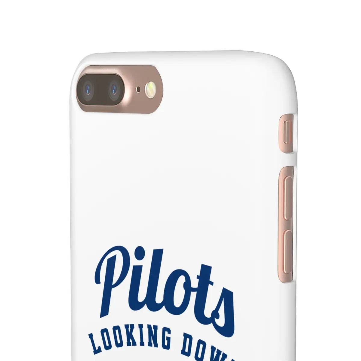 Pilot Theme Snap Case - Looking Down on People Since 1903 - Phone - Gifts for pilots - Aviation apparel