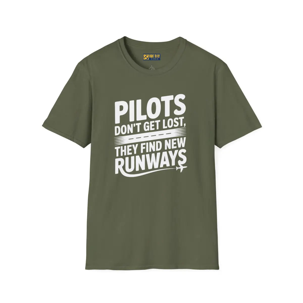 Pilots Don’t Get Lost - T-Shirt - Pilot gifts - WWII warbird t-shirt
