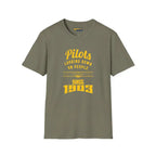 Pilots Looking Down - T-Shirt - Pilot gifts - WWII warbird t-shirt