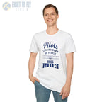 Pilots Looking Down - T-Shirt - Pilot gifts - WWII warbird t-shirt