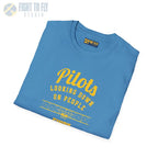 Pilots Looking Down - T-Shirt - Pilot gifts - WWII warbird t-shirt