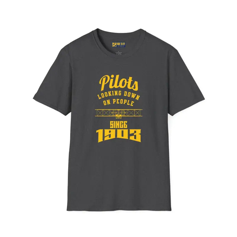 Pilots Looking Down - T-Shirt - Pilot gifts - WWII warbird t-shirt