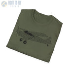 Piper Cub NATO Phonetic Alphabet Premium T-Shirt - Pilot gifts - WWII warbird t-shirt