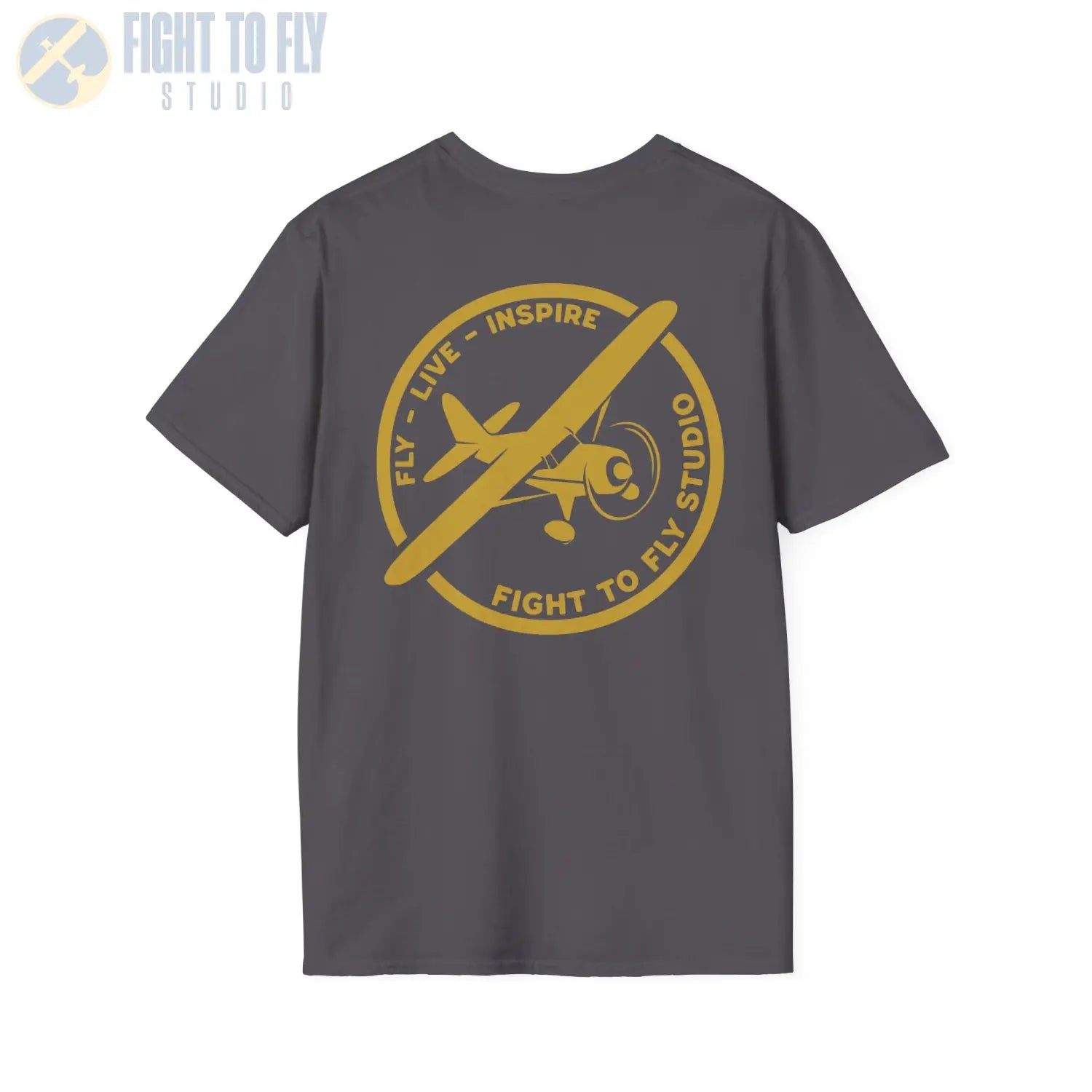 Time to Spare? Go by Air - Piper Cub - T-Shirt - Pilot gifts - WWII warbird t-shirt