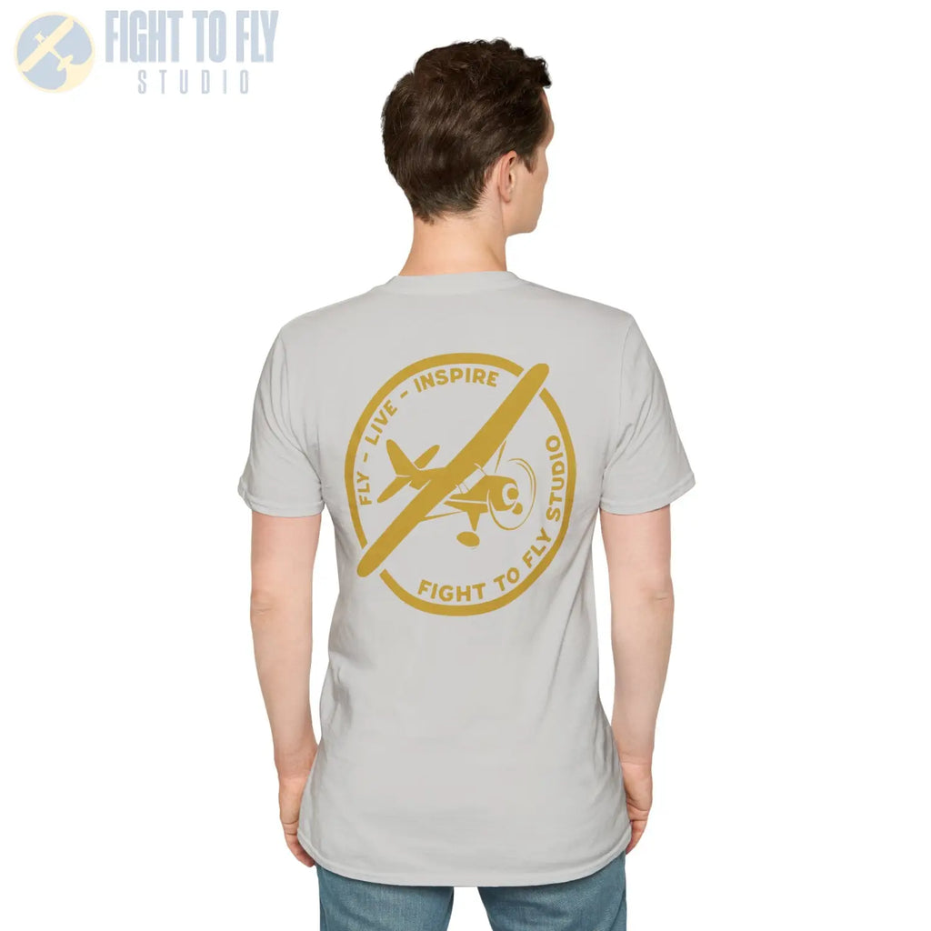 Time to Spare? Go by Air - Piper Cub - T-Shirt - Pilot gifts - WWII warbird t-shirt