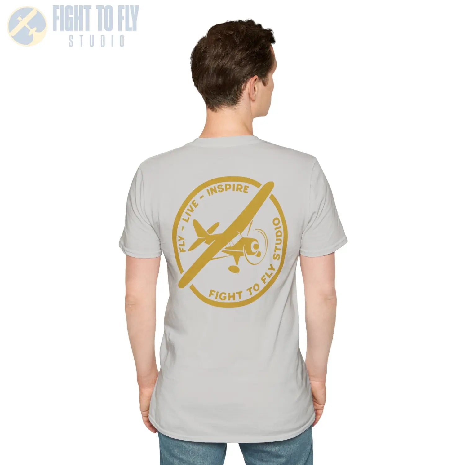 Time to Spare? Go by Air - Piper Cub - T-Shirt - Pilot gifts - WWII warbird t-shirt