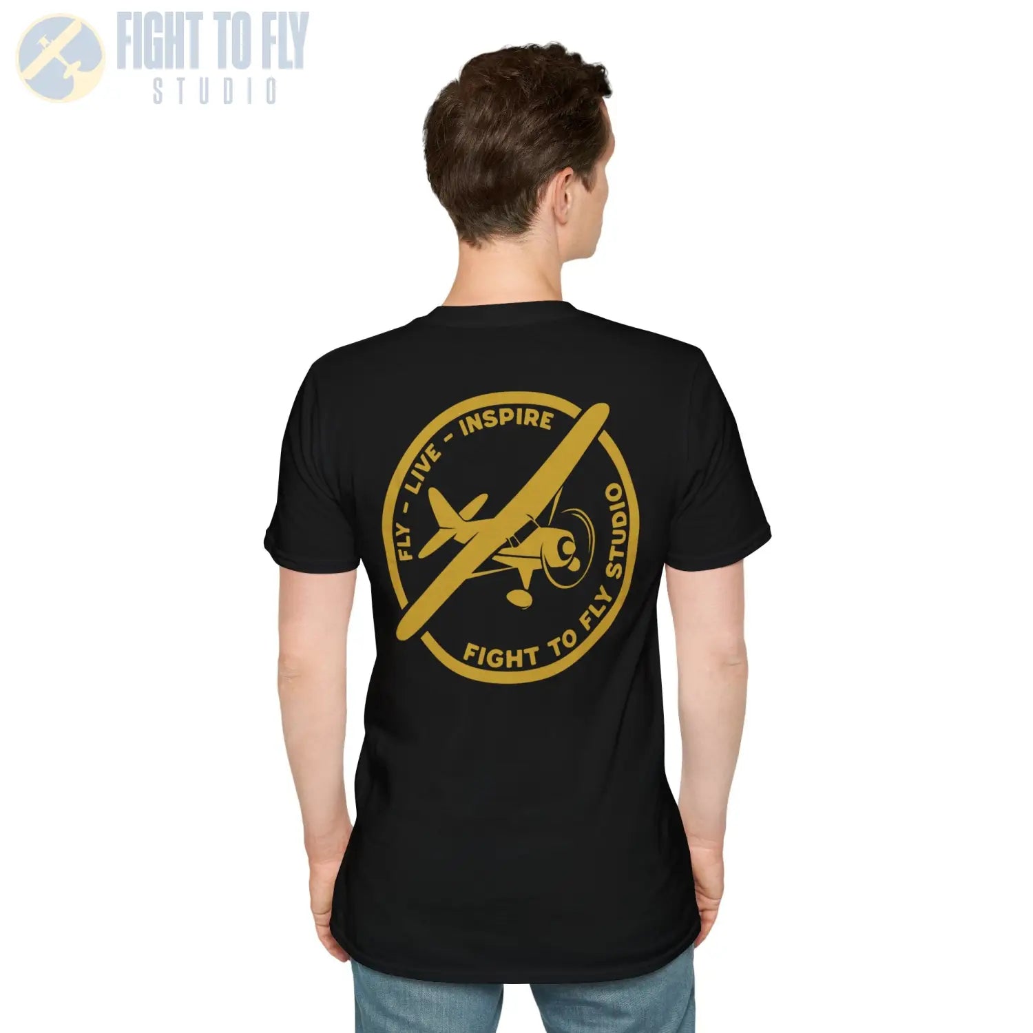 Time to Spare? Go by Air - Piper Cub - T-Shirt - Pilot gifts - WWII warbird t-shirt