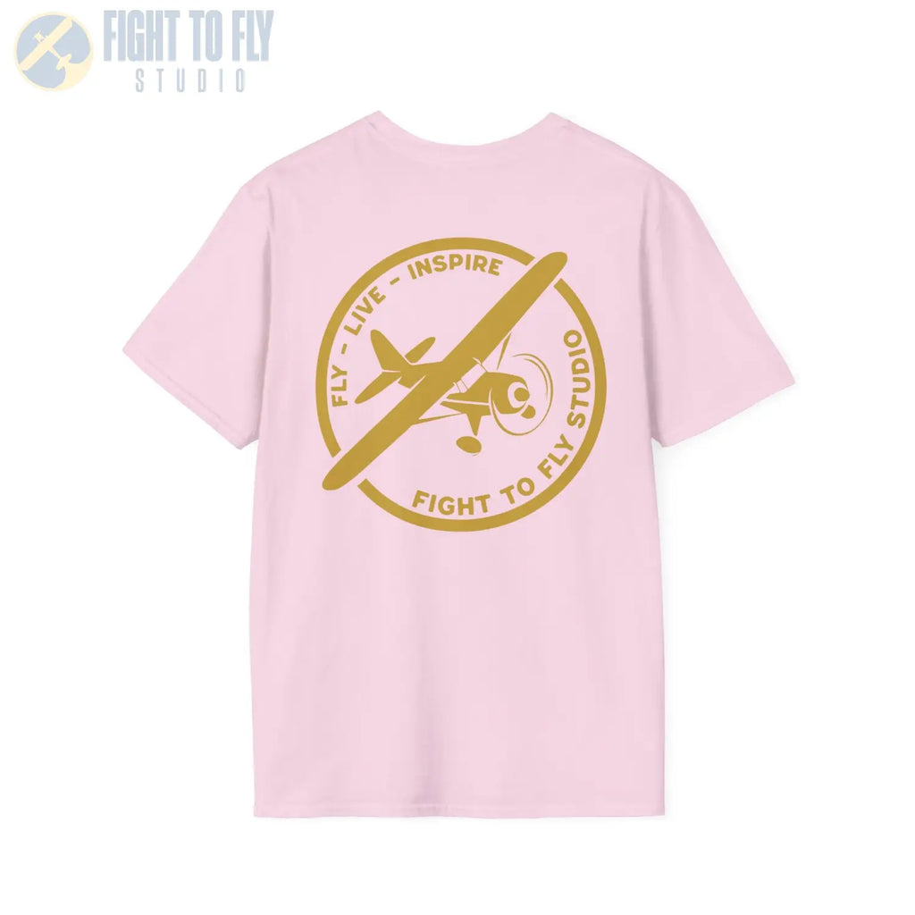 Time to Spare? Go by Air - Piper Cub - T-Shirt - Pilot gifts - WWII warbird t-shirt