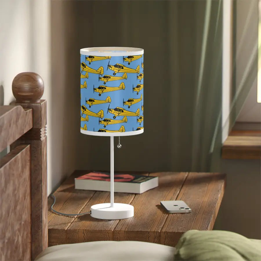 Piper Cub Silhouette Table Lamp - Modern Home Decor - Gifts for pilots - Aviation apparel