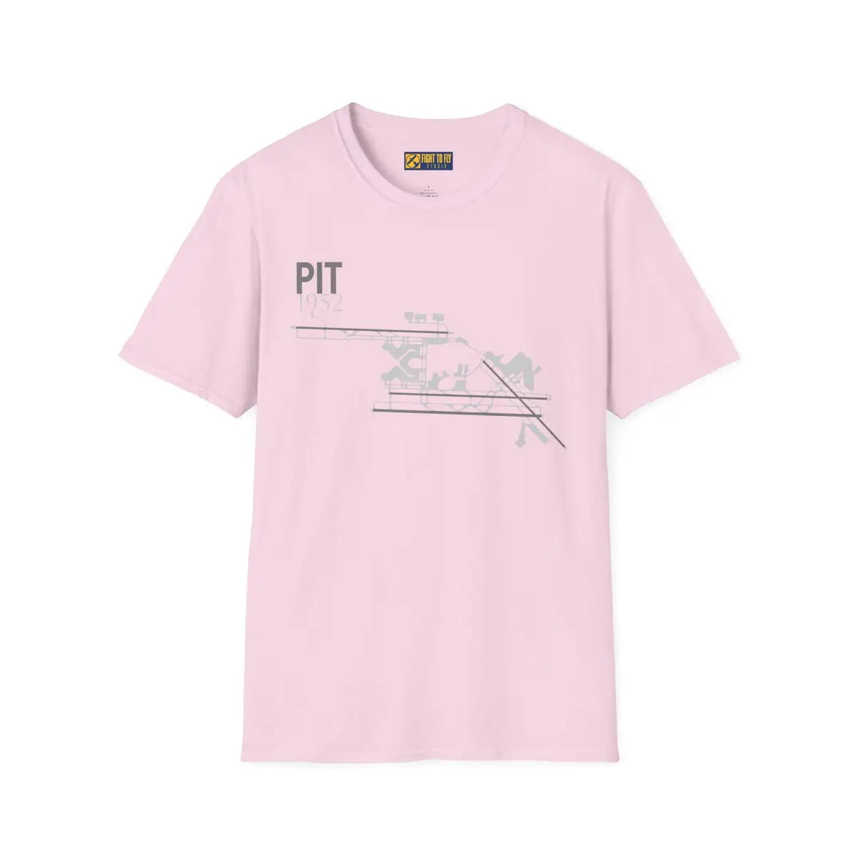 PIT Pittsburgh International - 1952 - Tee - T-Shirt - Gifts for pilots - Aviation apparel