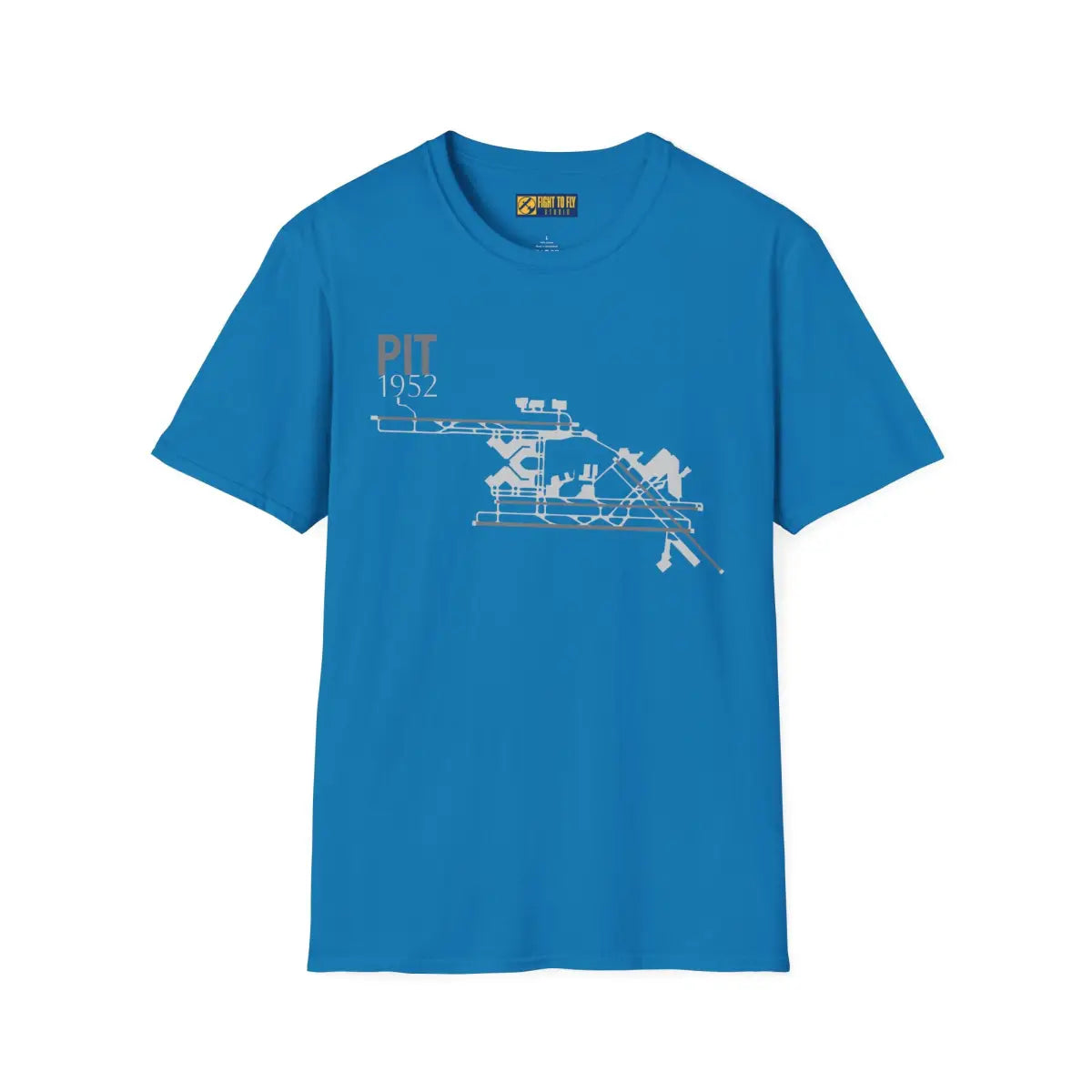 PIT Pittsburgh International - 1952 - Tee - T-Shirt - Gifts for pilots - Aviation apparel