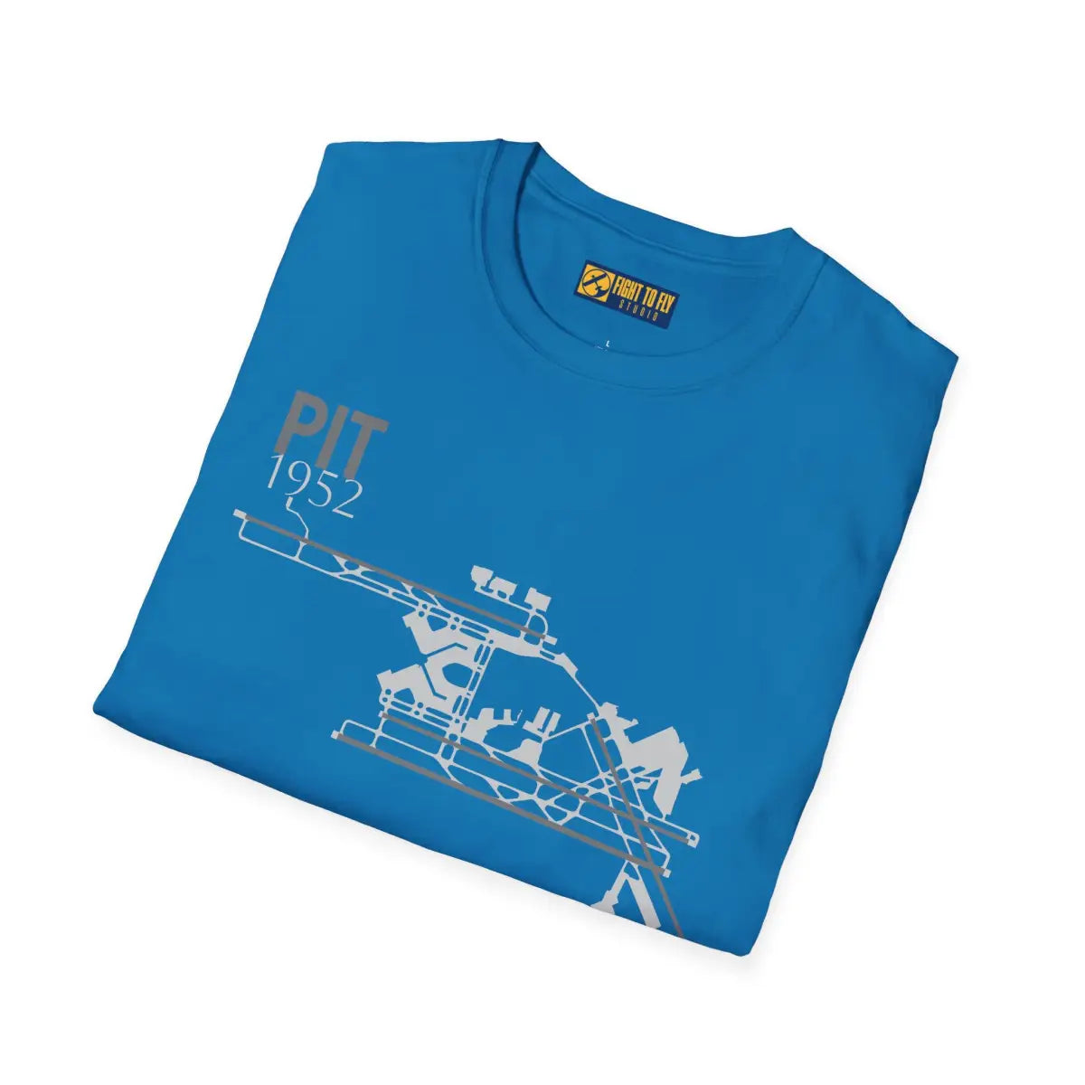 PIT Pittsburgh International - 1952 - Tee - T-Shirt - Gifts for pilots - Aviation apparel