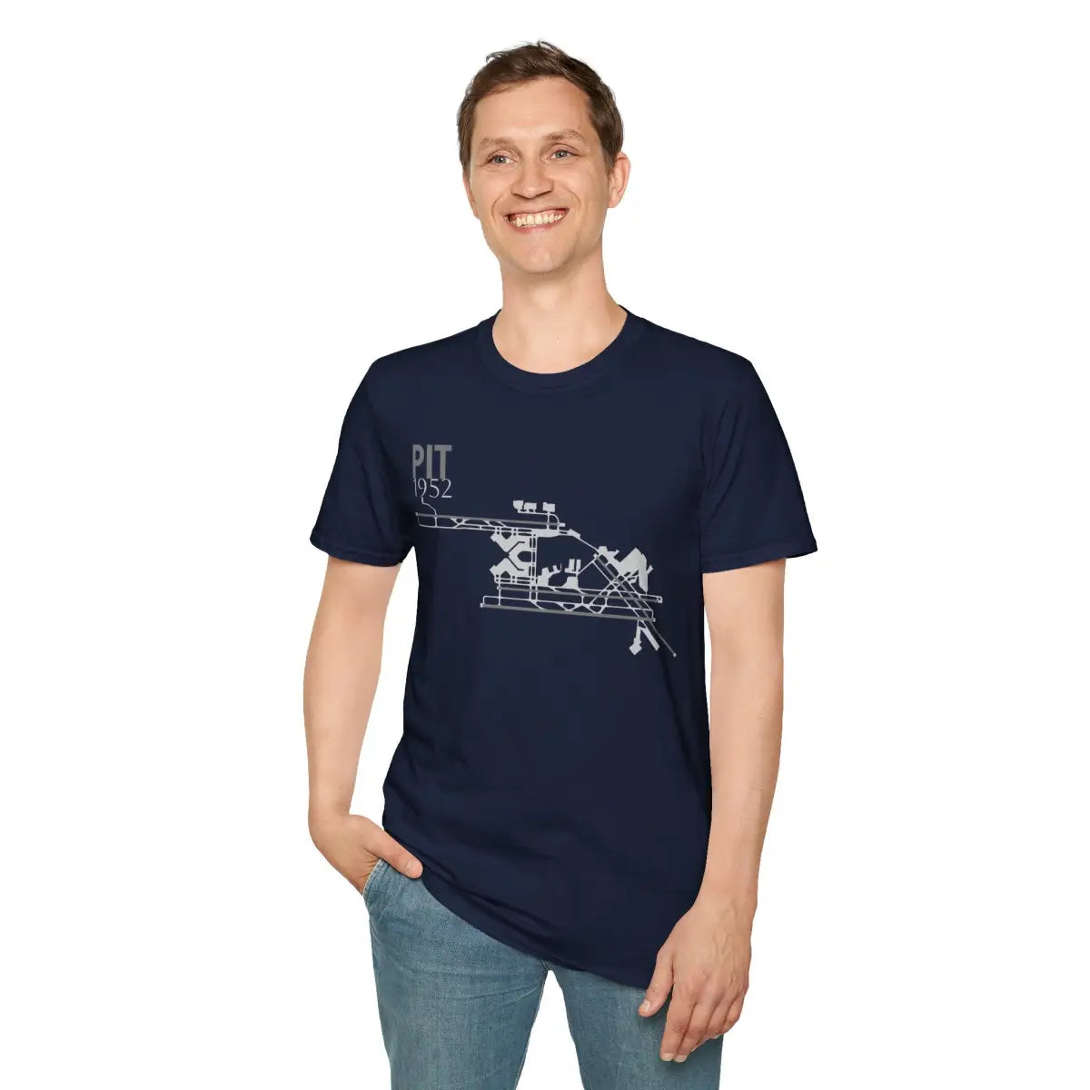 PIT Pittsburgh International - 1952 - Tee - T-Shirt - Pilot gifts - WWII warbird t-shirt