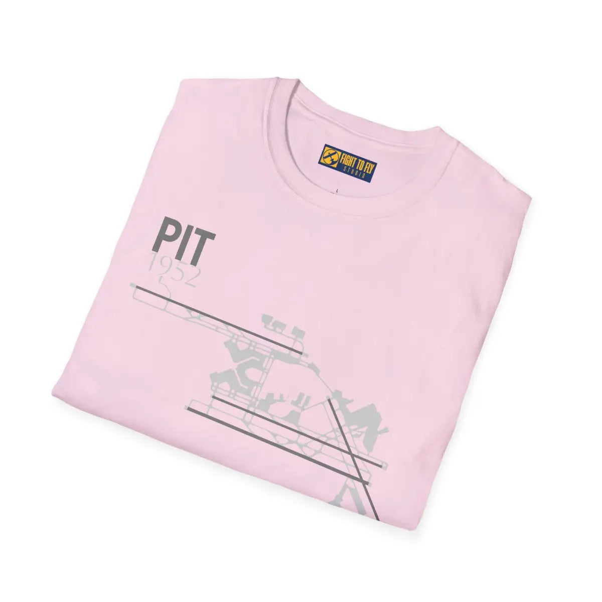 PIT Pittsburgh International - 1952 - Tee - T-Shirt - Gifts for pilots - Aviation apparel