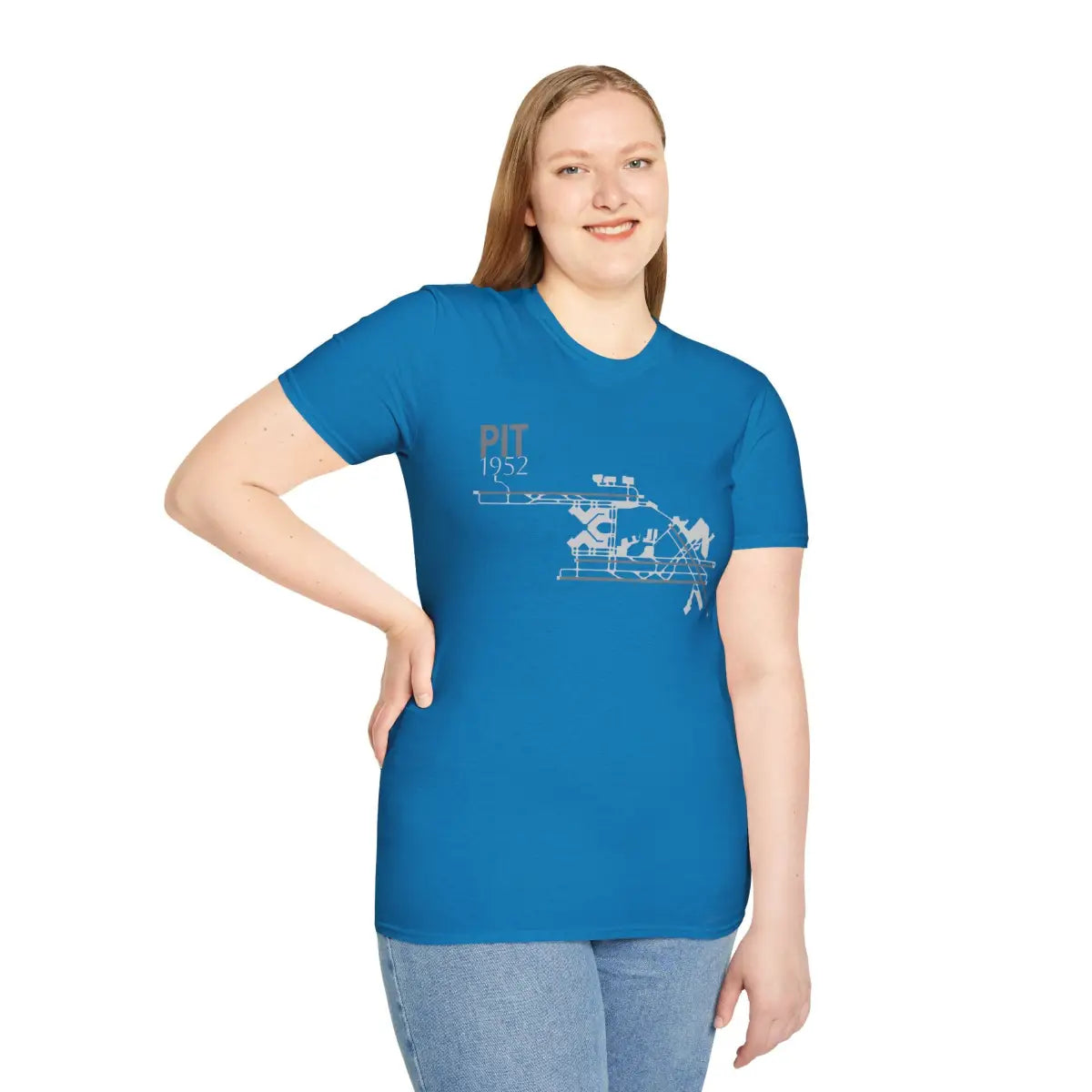 PIT Pittsburgh International - 1952 - Tee - T-Shirt - Gifts for pilots - Aviation apparel