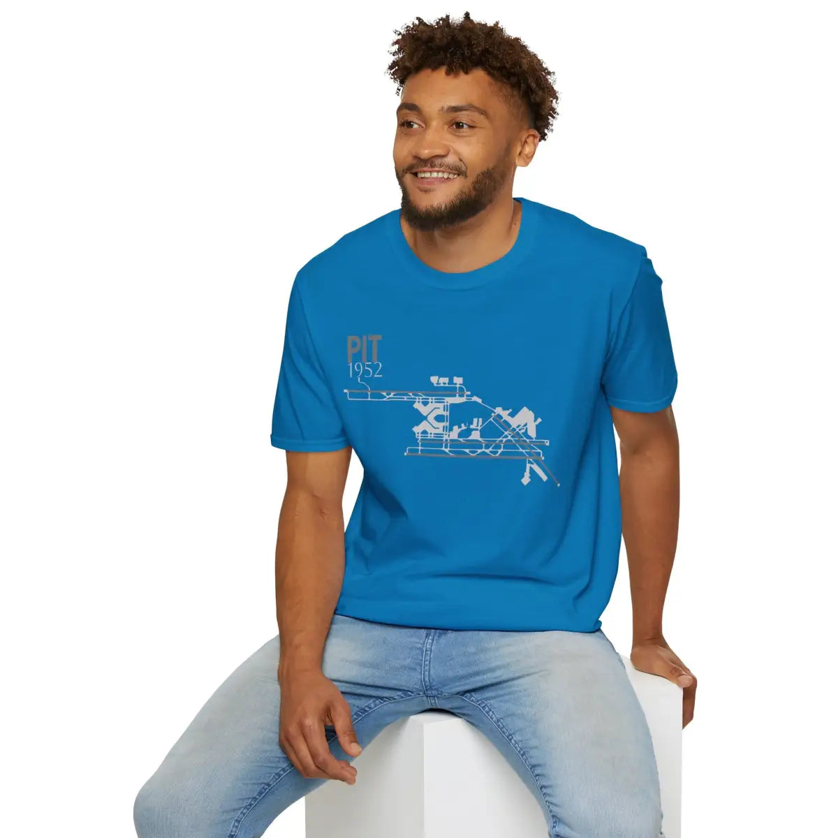 PIT Pittsburgh International - 1952 - Tee - T-Shirt - Gifts for pilots - Aviation apparel