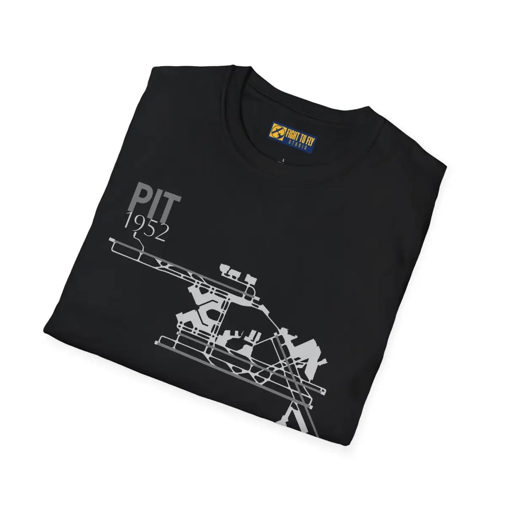 PIT Pittsburgh International - 1952 - Tee - T-Shirt - Gifts for pilots - Aviation apparel