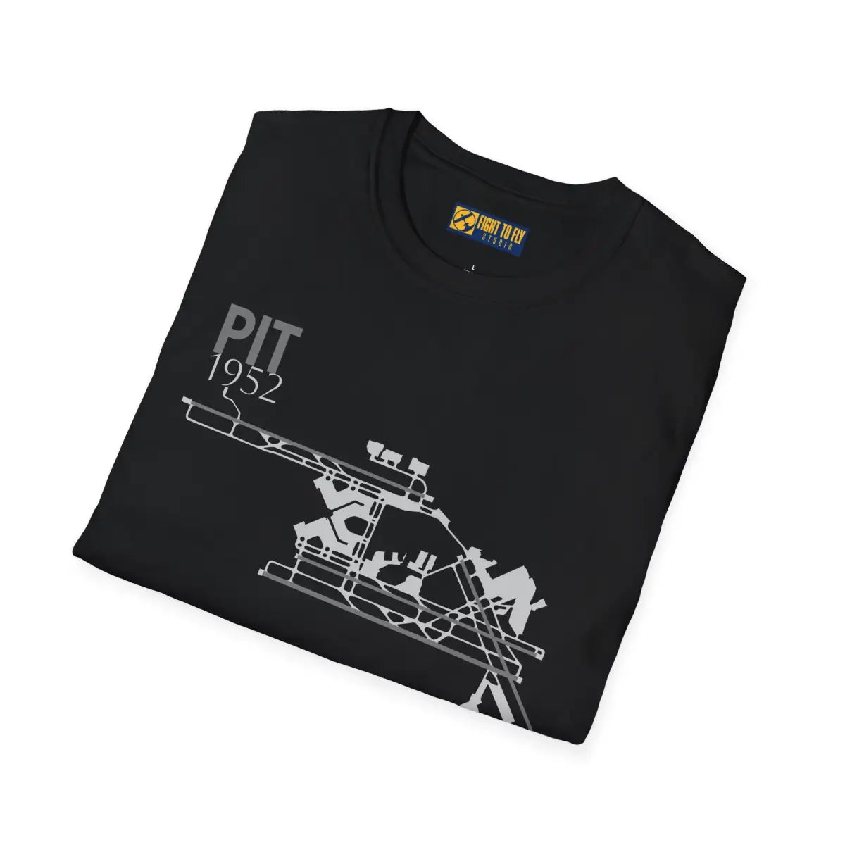 PIT Pittsburgh International - 1952 - Tee - T-Shirt - Gifts for pilots - Aviation apparel