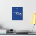 PIT - Pittsburgh International Acrylic Print - Home Decor - Pilot gifts - WWII warbird t-shirt