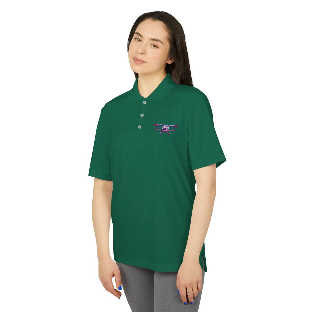Pitts Biplane Performance Polo - T-Shirt - Gifts for pilots - Aviation apparel