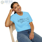 Pitts S-2B Special T-Shirt - Pilot gifts - WWII warbird t-shirt