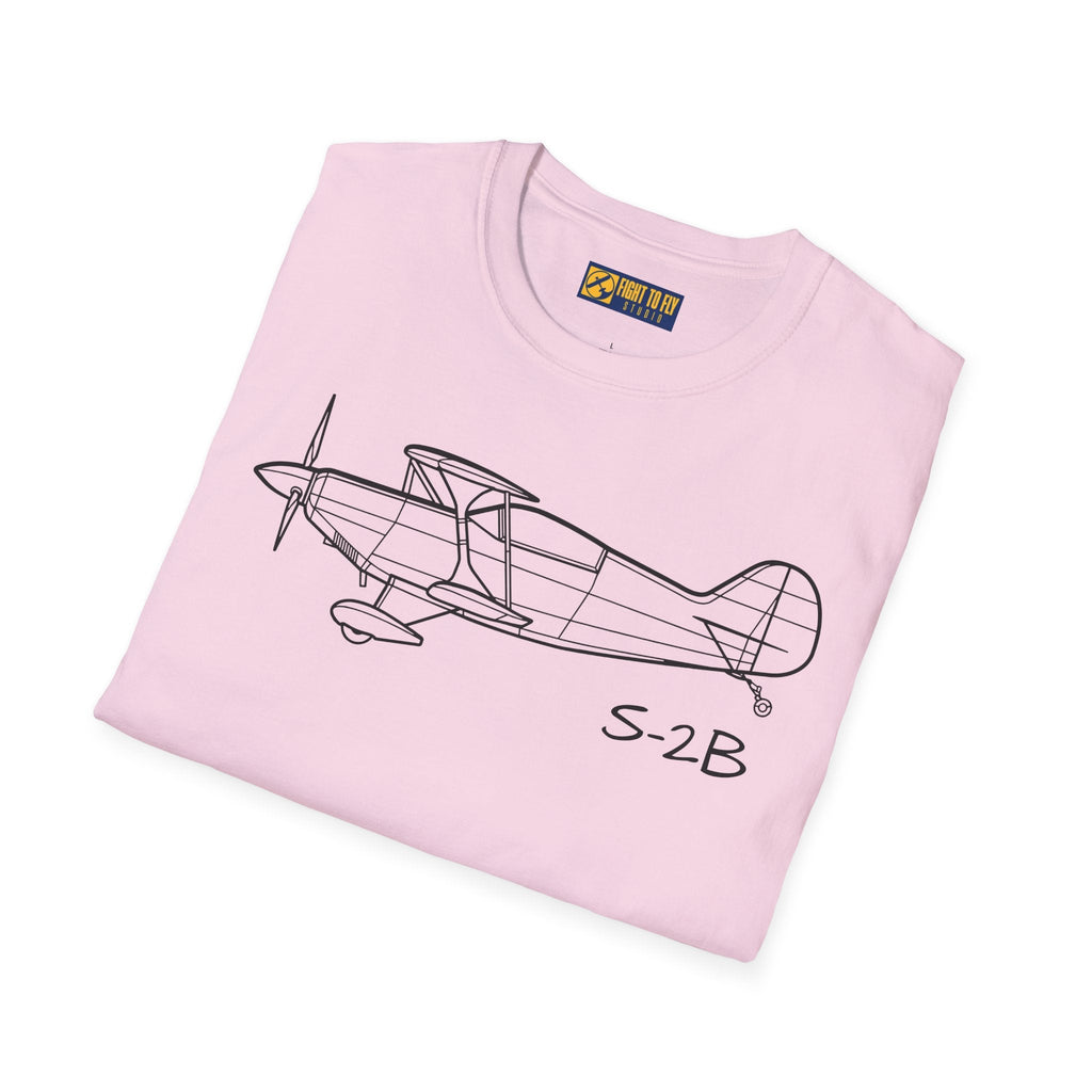Pitts S-2B T-Shirt – Special Two-Seat Biplane Tee - Gifts for pilots - Aviation apparel