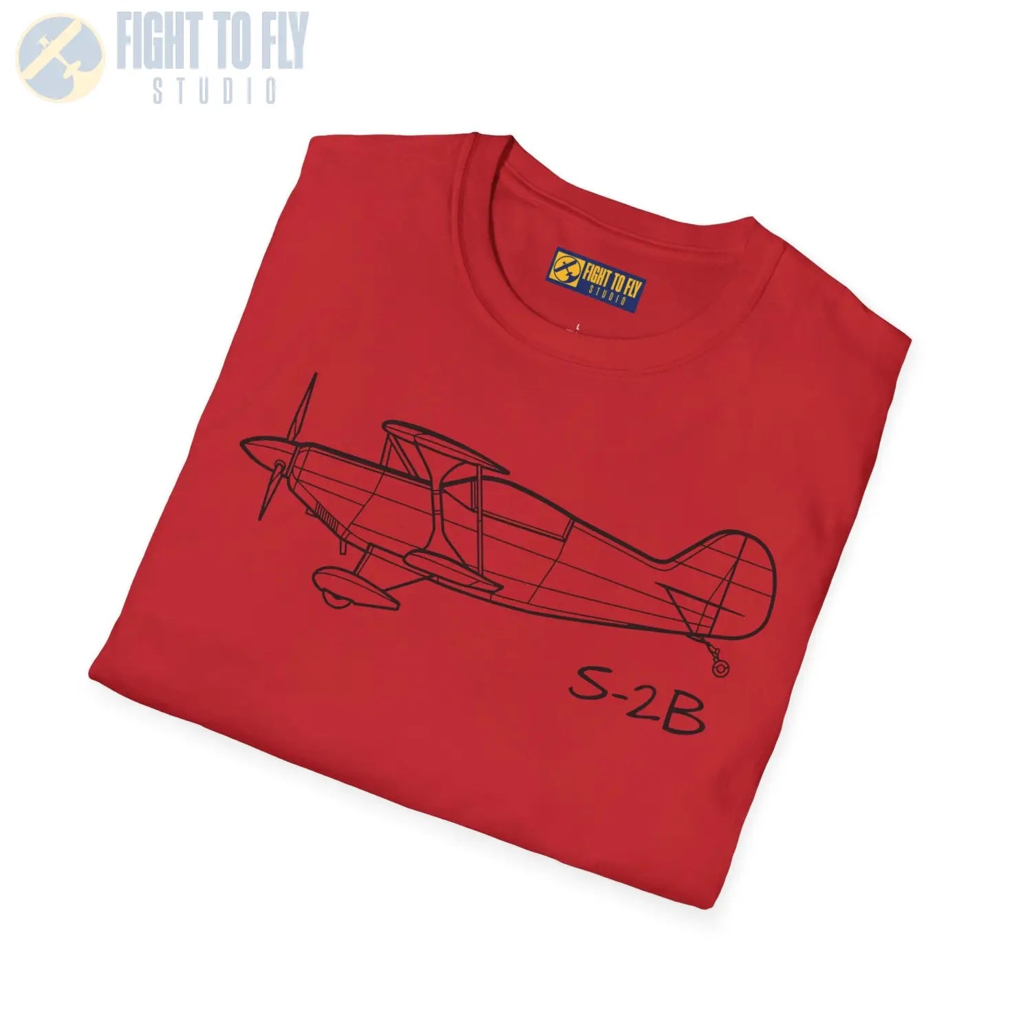 Pitts S-2B Special T-Shirt - Pilot gifts - WWII warbird t-shirt