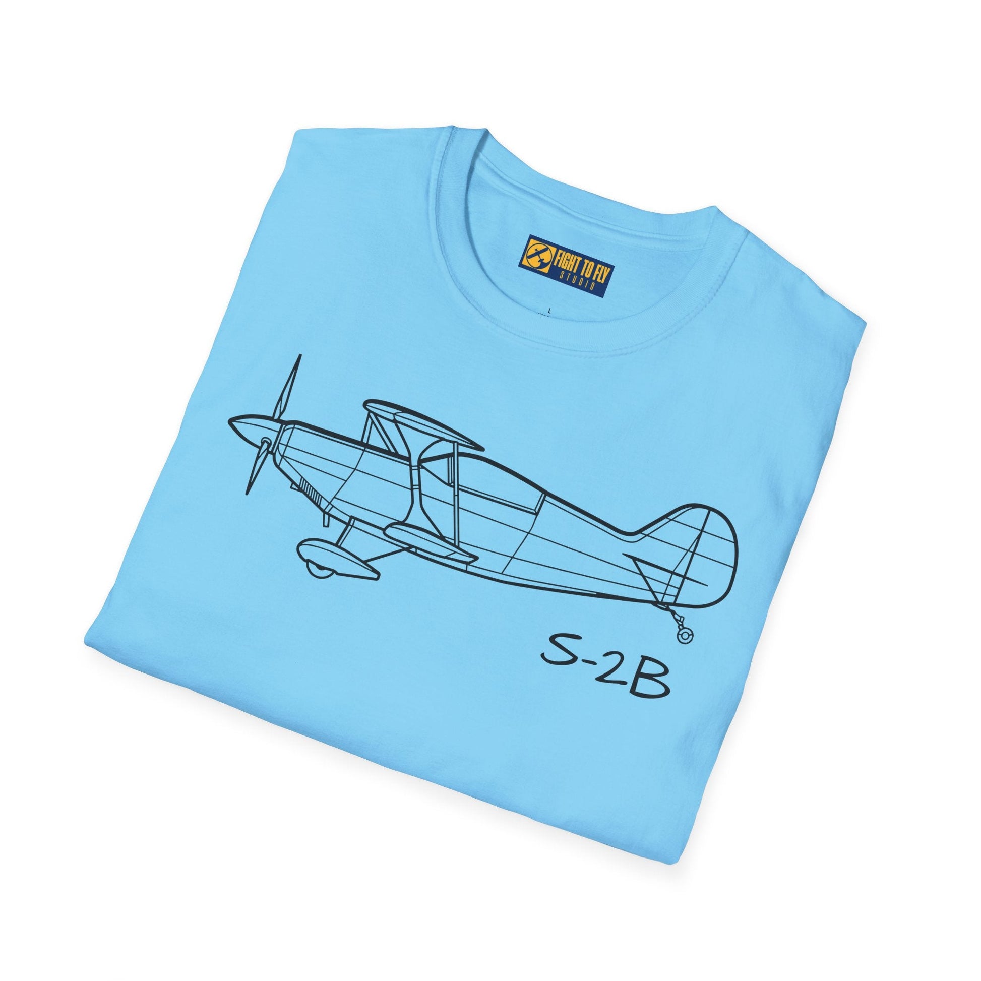 Pitts S-2B T-Shirt – Special Two-Seat Biplane Tee - Gifts for pilots - Aviation apparel