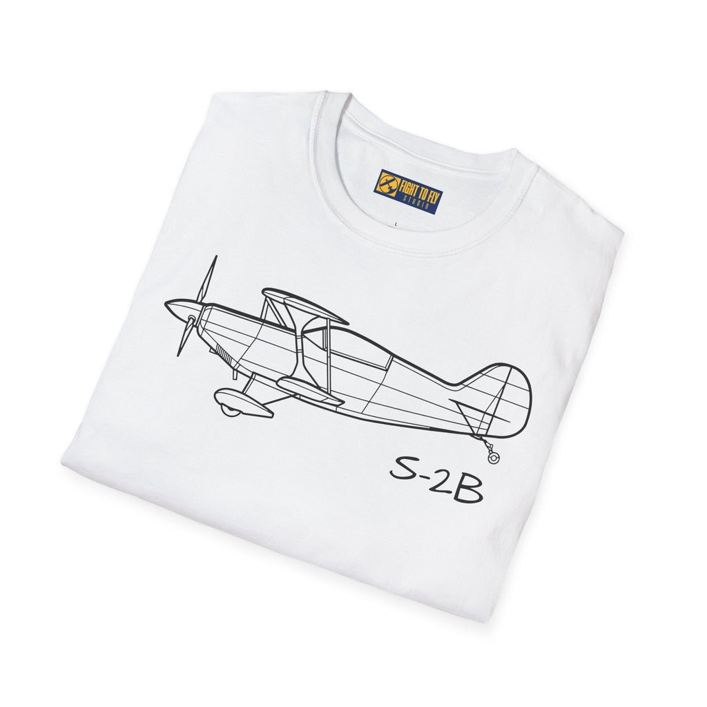 Pitts S-2B T-Shirt – Special Two-Seat Biplane Tee - Gifts for pilots - Aviation apparel