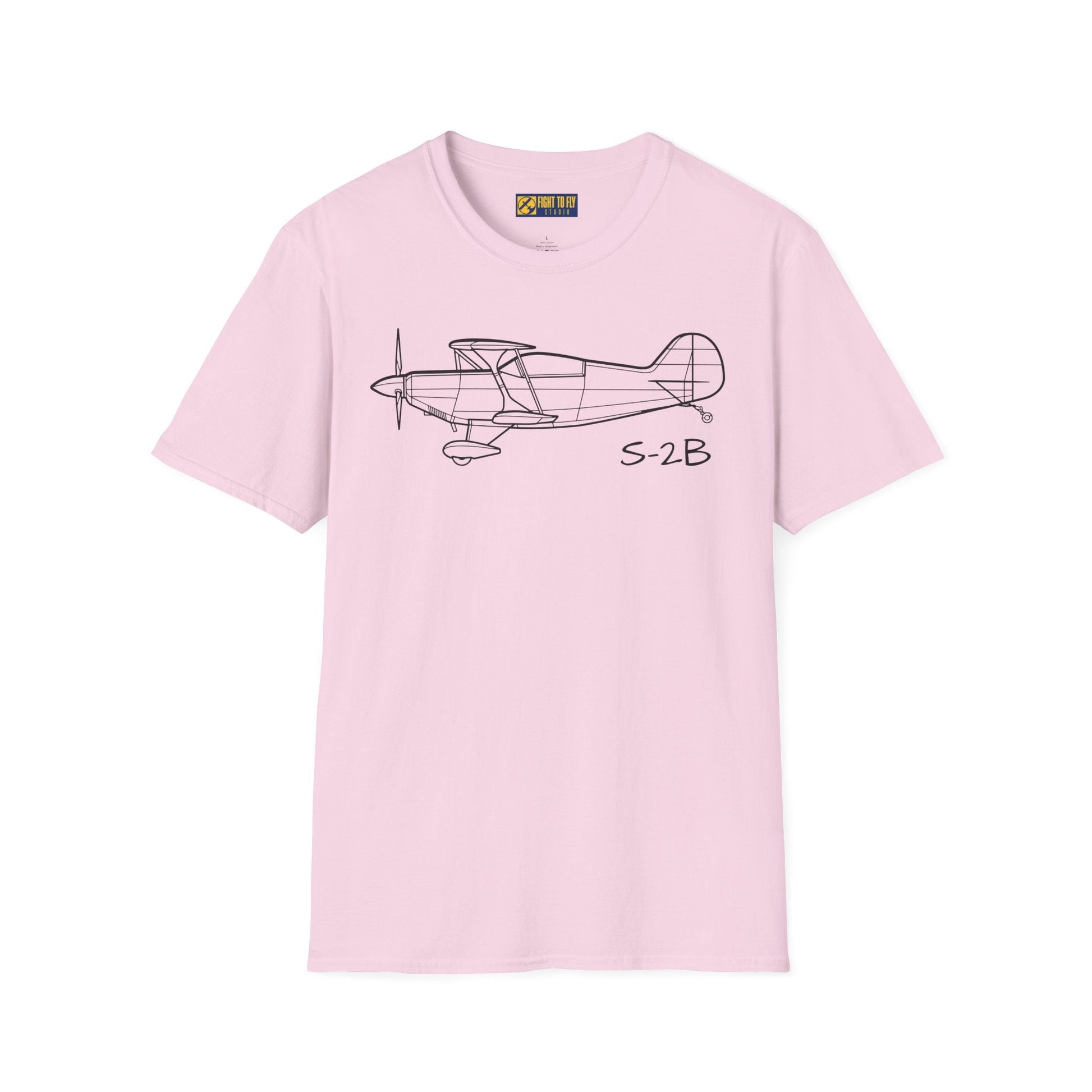 Pitts S-2B T-Shirt – Special Two-Seat Biplane Tee - Gifts for pilots - Aviation apparel