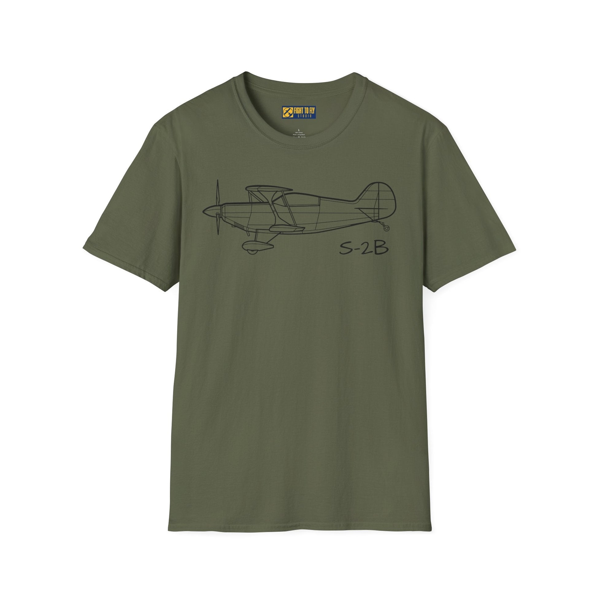 Pitts S-2B T-Shirt – Special Two-Seat Biplane Tee - Gifts for pilots - Aviation apparel