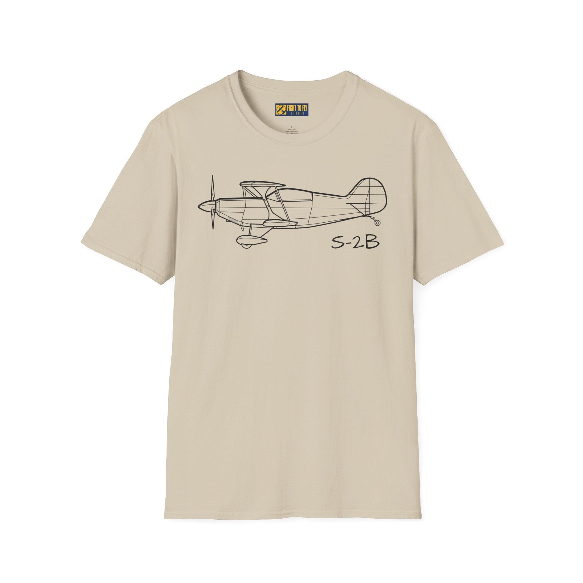 Pitts S-2B T-Shirt – Special Two-Seat Biplane Tee - Gifts for pilots - Aviation apparel