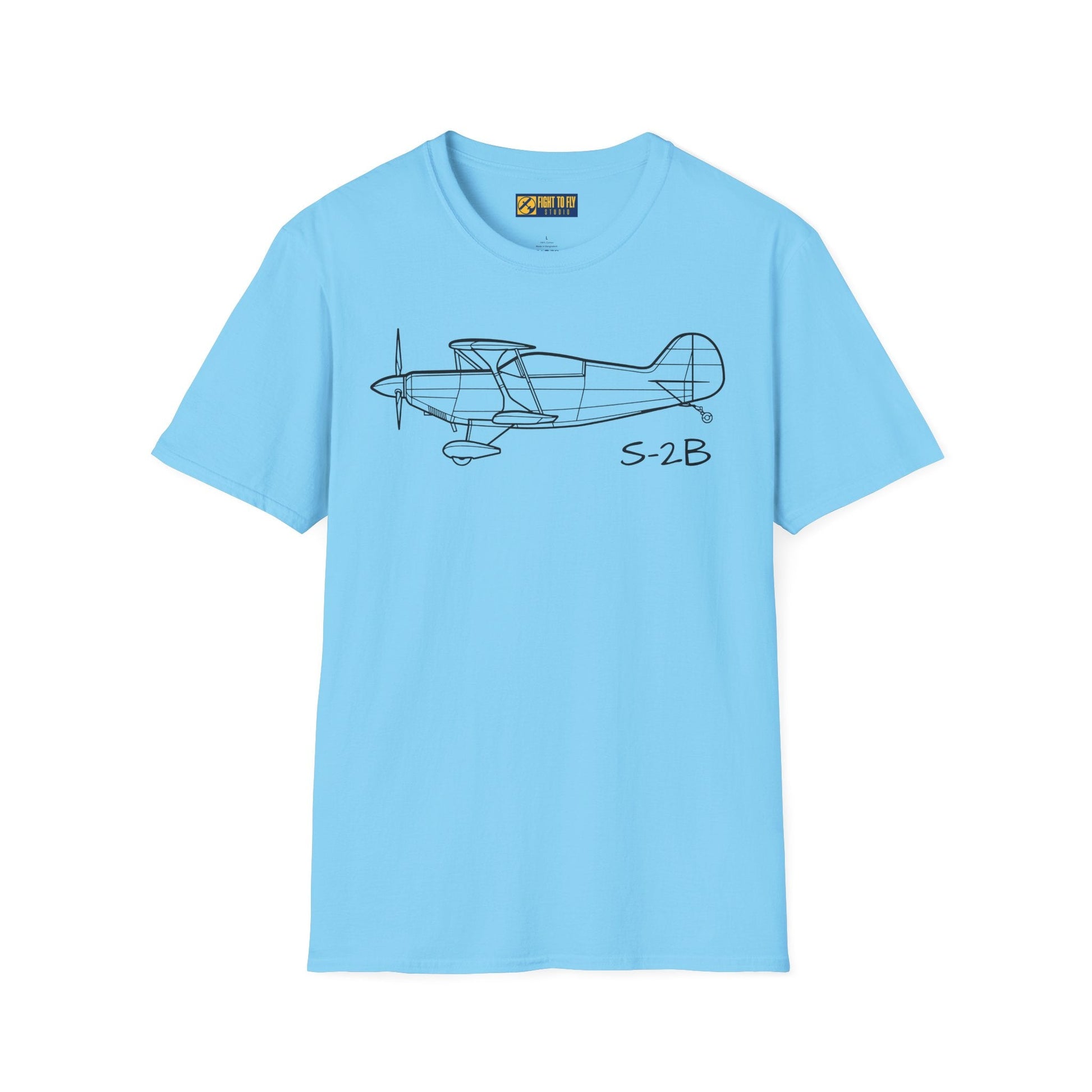 Pitts S-2B T-Shirt – Special Two-Seat Biplane Tee - Gifts for pilots - Aviation apparel