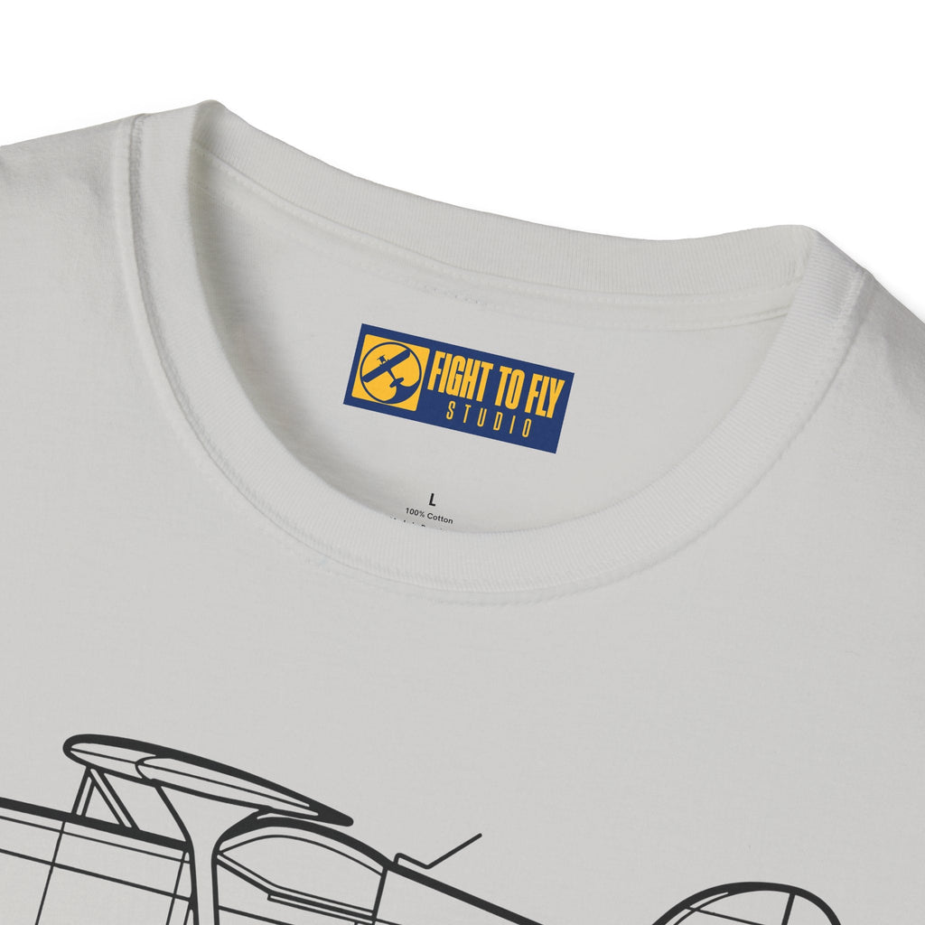 Pitts S1T T-Shirt – Special S-1T Aerobatic Biplane Aviation Tee - Gifts for pilots - apparel