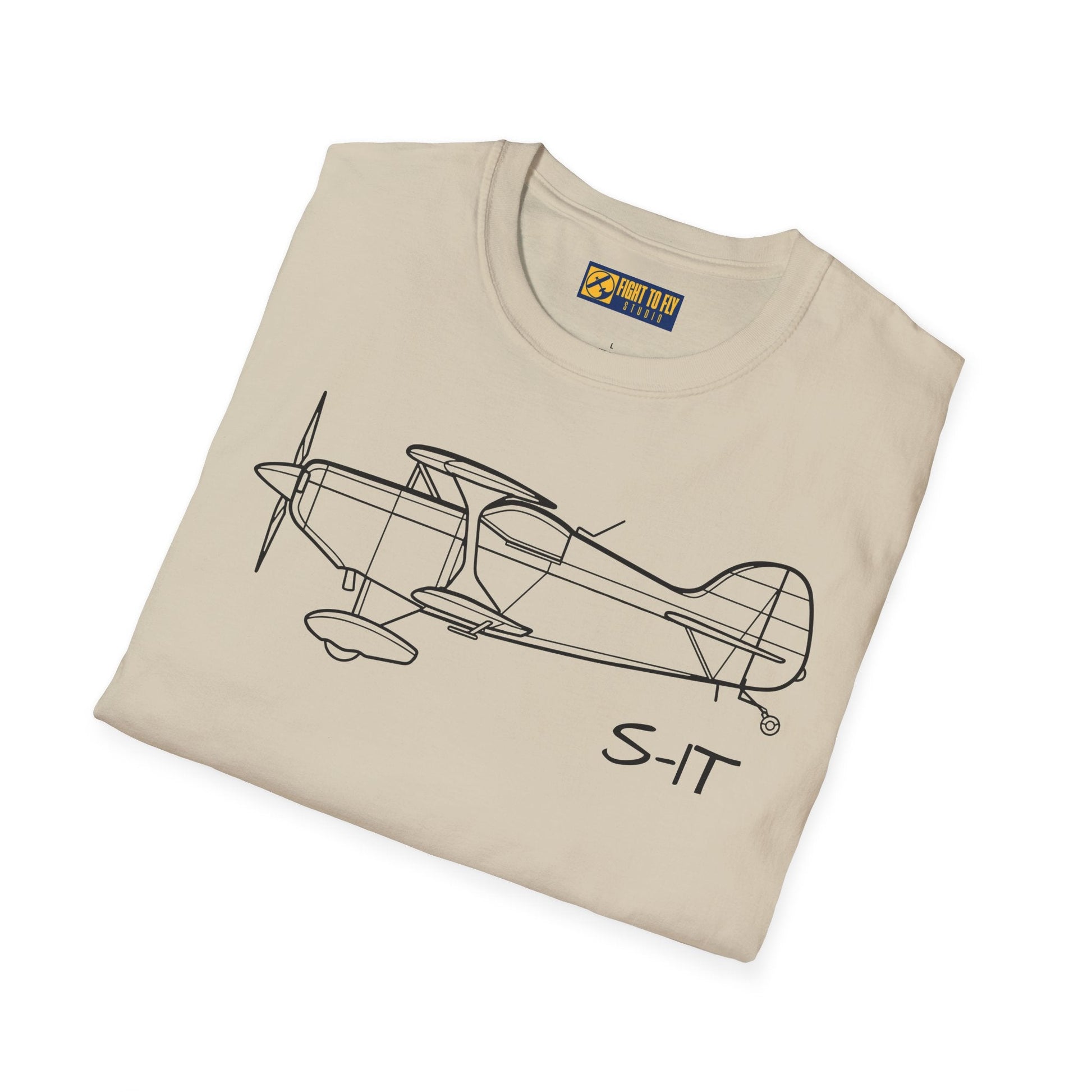 Pitts S1T T-Shirt – Special S-1T Aerobatic Biplane Aviation Tee - Gifts for pilots - apparel