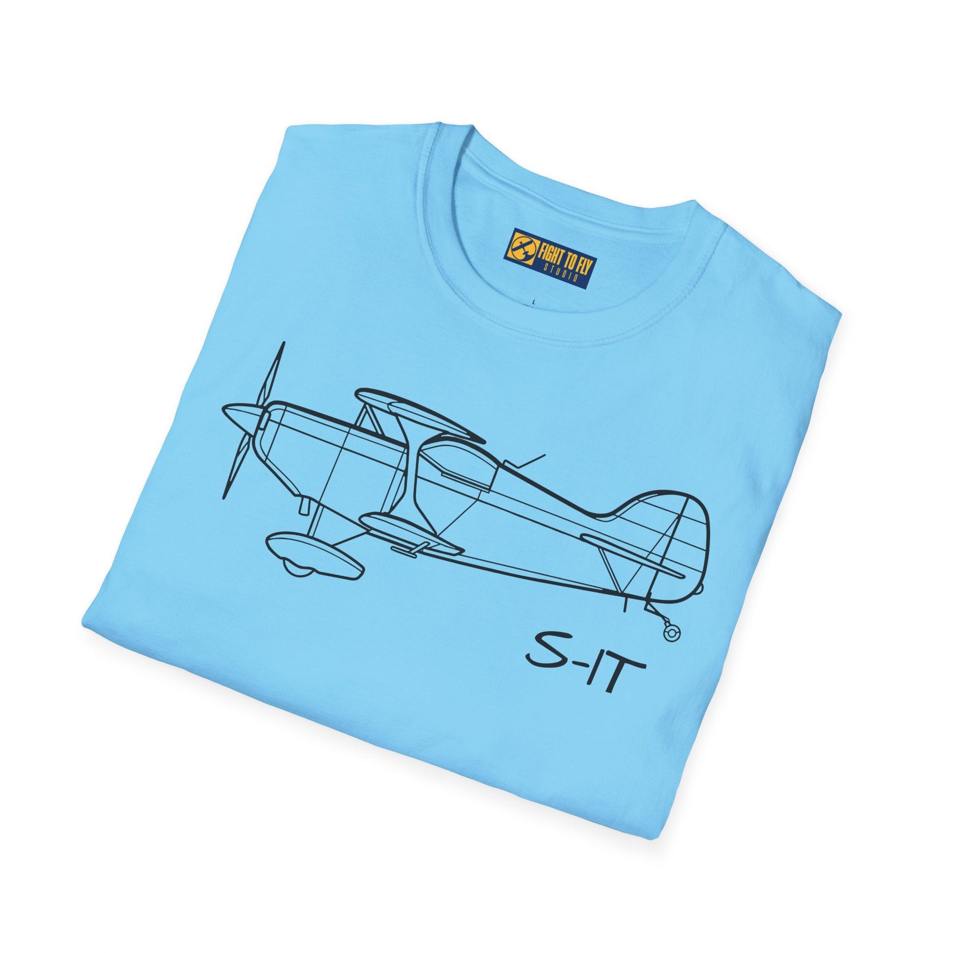 Pitts S1T T-Shirt – Special S-1T Aerobatic Biplane Aviation Tee - Gifts for pilots - apparel