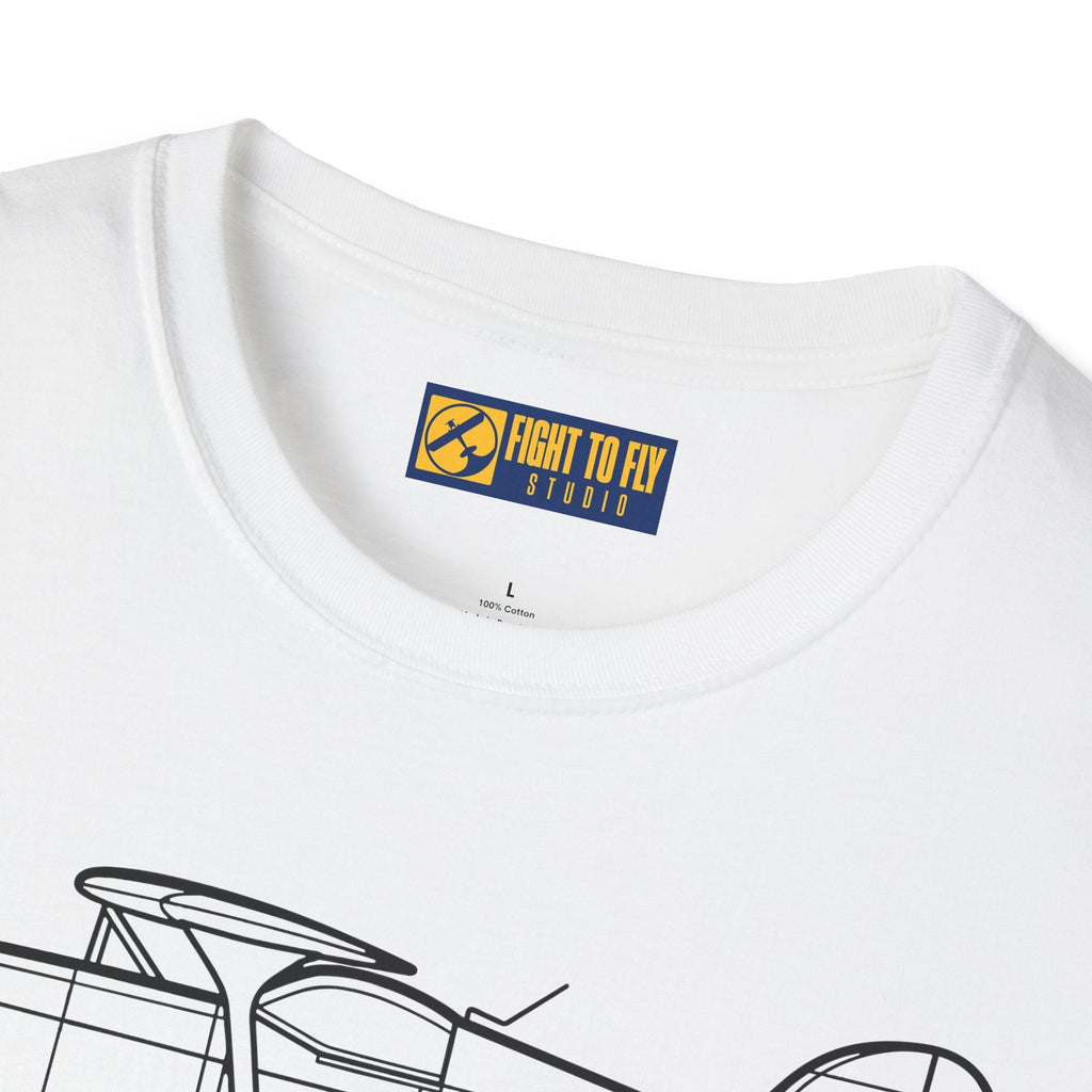 Pitts S1T T-Shirt – Special S-1T Aerobatic Biplane Aviation Tee - Gifts for pilots - apparel