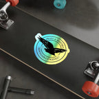 Pratt & Whitney Holographic Die-cut Stickers - Paper products - Pilot gifts - WWII warbird t-shirt