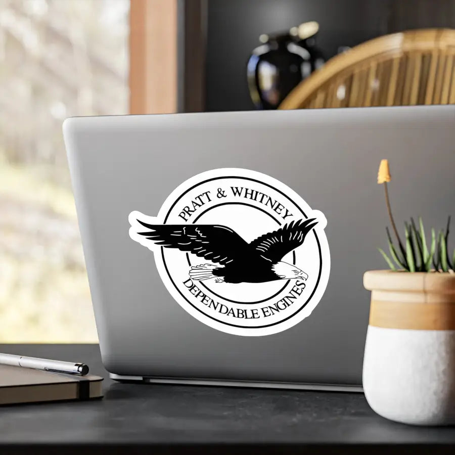 Pratt & Whitney Kiss-Cut Vinyl Decal - Paper products - Gifts for pilots - Aviation apparel